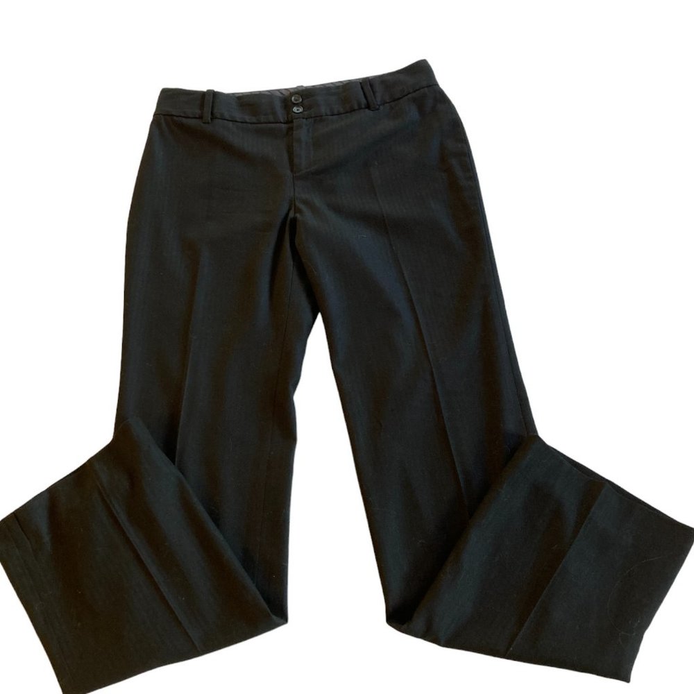 Banana Republic Tonal Pinstripe Dress Pants Martin Fit - Size 8